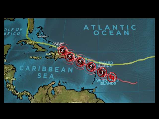 Tracking Jose: Wind Gusts So Far Tracking Jose: Wind Gusts So Far