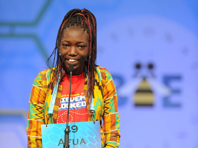 Ghana teen beats the odds at Spelling Bee