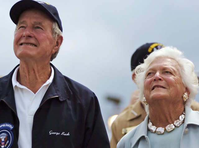 Read a love letter George H.W. Bush sent to Barbara Bush during World War II